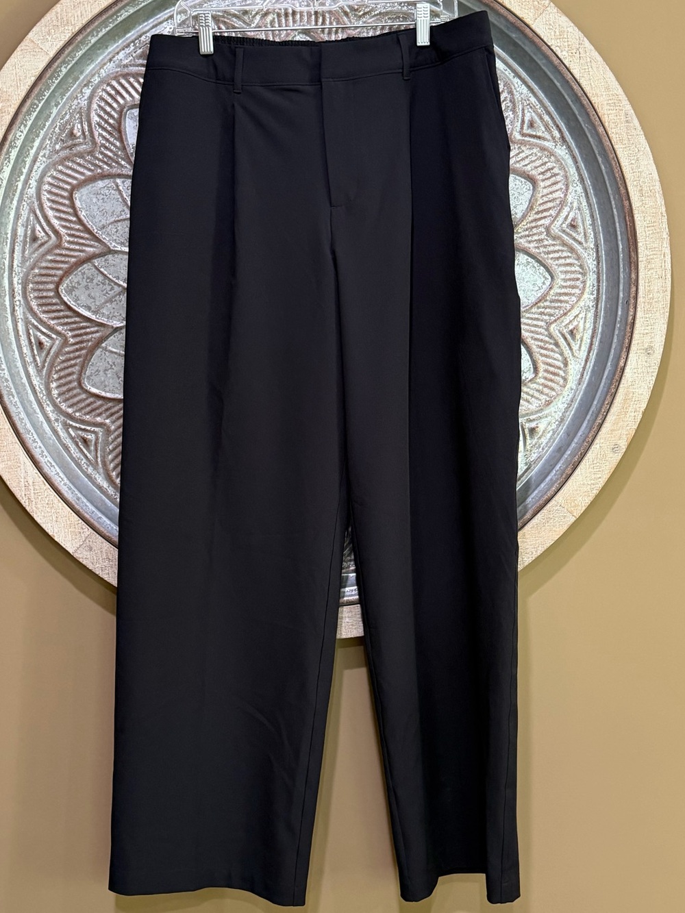 Men’s 360 Lifestyle- all in motion Black Straight Leg Chino Trousers Quick Dry - Picture 4 of 7